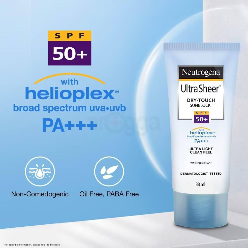 Neutrogena Ultra Sheer Dry Touch Sunscreen SPF 50+